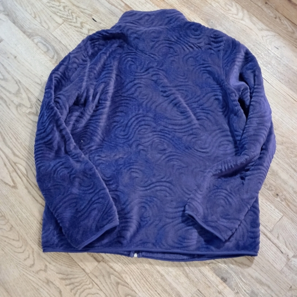 Purple Zippered Jacket with Pockets. XL pre owned Good condition Jason Maxwell